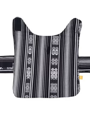 Black and white poncho 5