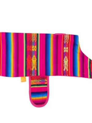 Classic Fuchsia Poncho 3