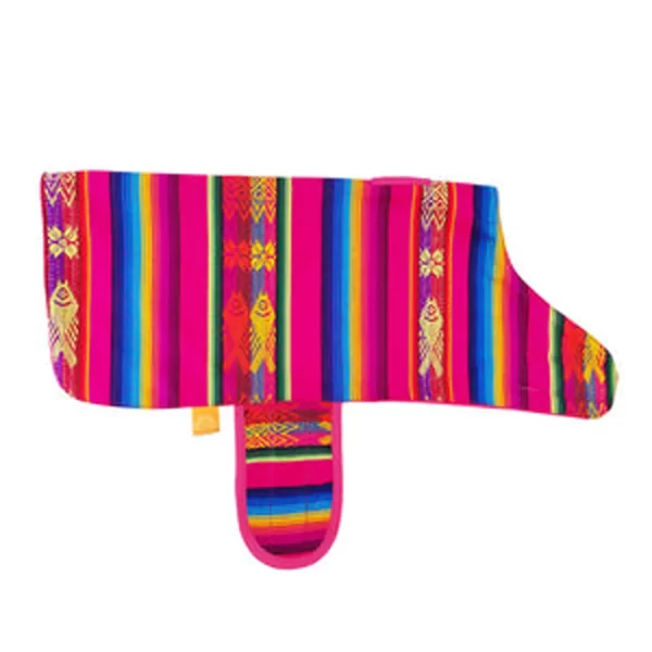Classic Fuchsia Poncho 3