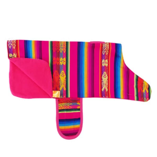 Classic Fuchsia Poncho 4