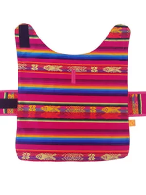 Classic Fuchsia Poncho 5
