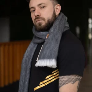 Gray Scarf 2
