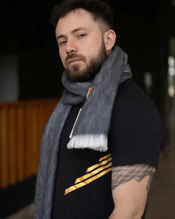 Gray Scarf 2