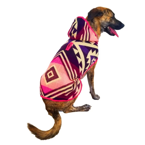 Hood violet Poncho 2