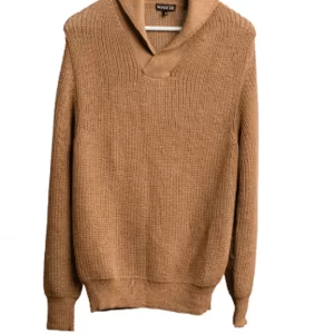 Polo jersey   Camel   100_ baby alpaca 3