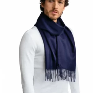 Scarf   Oxford blue   100_ baby alpaca 3