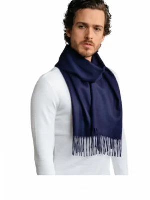 Scarf   Oxford blue   100_ baby alpaca 3