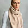 Scarf Vanilla 100_ baby alpaca 1