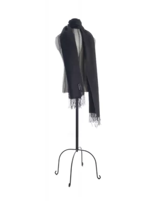 Shawl   Black   70_ baby alpaca 30_ silk 3