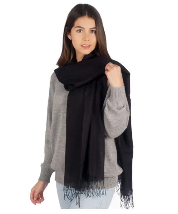 Shawl   Dark grey   70_ baby alpaca 30_ silk 2