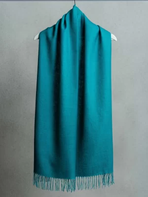 Shawl   Jade green   70_ baby alpaca 30_ silk 2