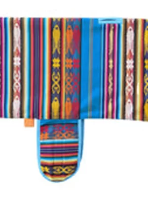 Sky Blue Poncho 3