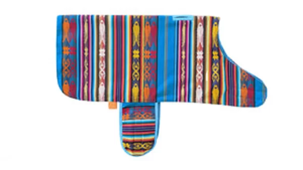 Sky Blue Poncho 3