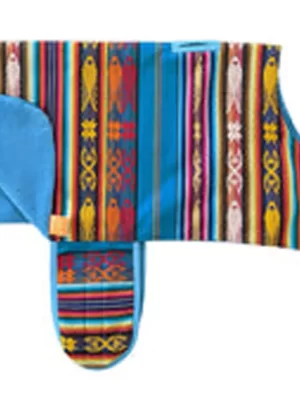 Sky Blue Poncho 4
