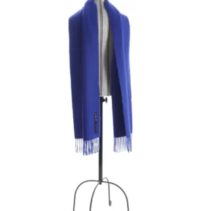 Slim scarf   blue   100_ baby alpaca 3