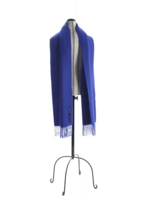 Slim scarf   blue   100_ baby alpaca 3