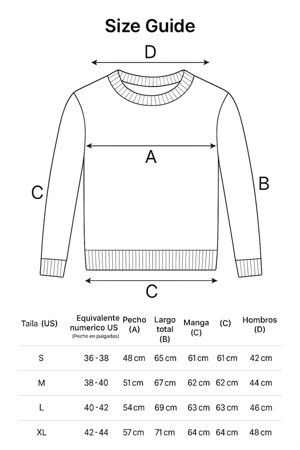Gray Unisex Sweater - Imagen 4