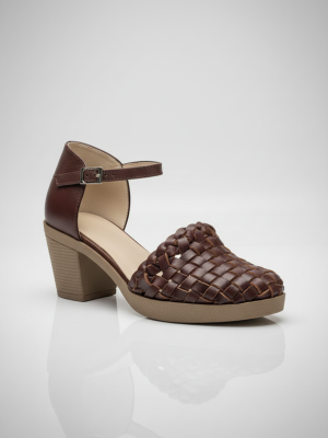 Women’s Napa Leather Heel Shoes