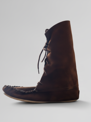 Handmade Men’s Suede Moccasin Boots