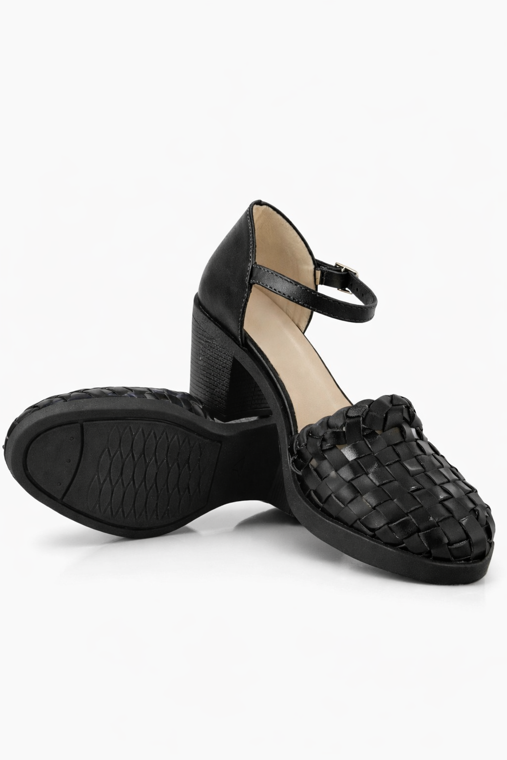 Women’s Napa Leather Heel Shoes - Imagen 5