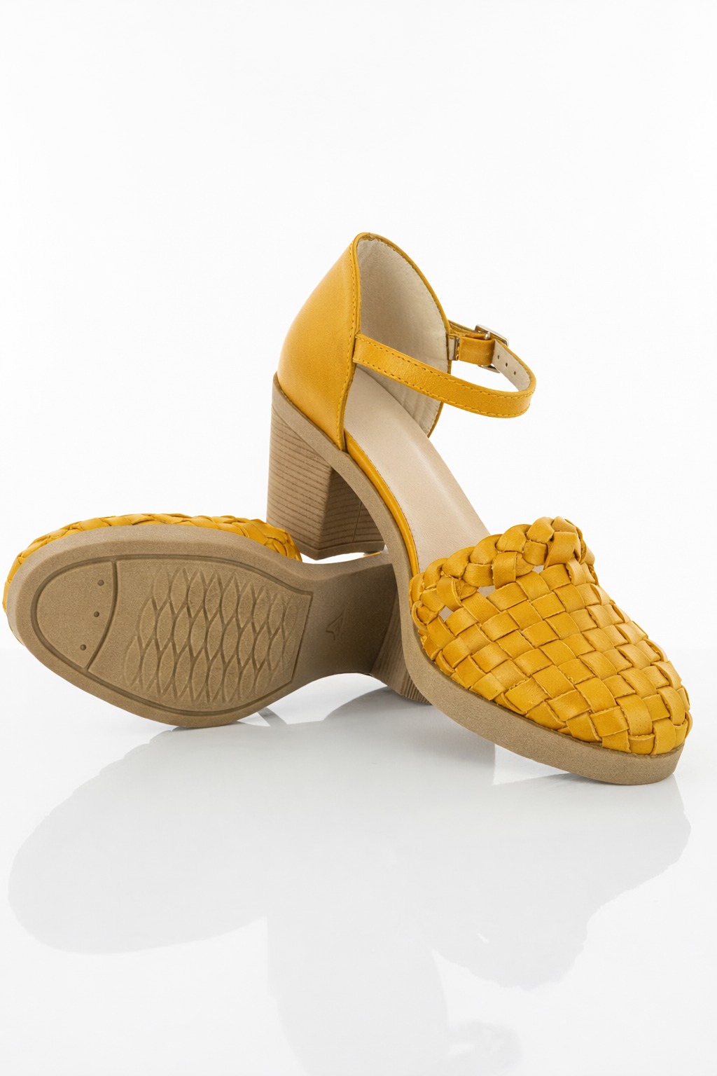 Women’s Napa Leather Heel Shoes - Imagen 6